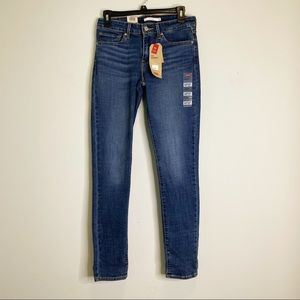 NWT LEVI’s 711 skinny jeans size 27